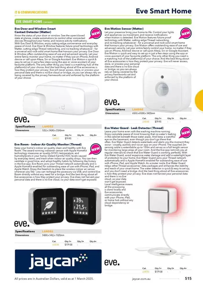 Celebrating 40 Years In Electronics - Catalogue valid from 4 March to 31 March 2025 - page 515