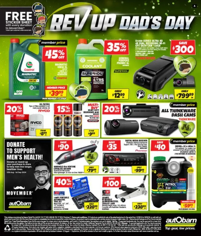 Rev Up Dad's Day - Catalogue valid from 12 August to 29 August 2024 - page 20