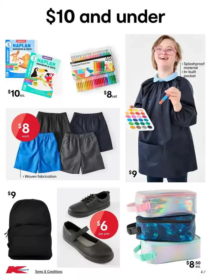 BACK TO SCHOOL - Low prices for life - Catalogue valid from 9 January to 5 February 2025 - page 4