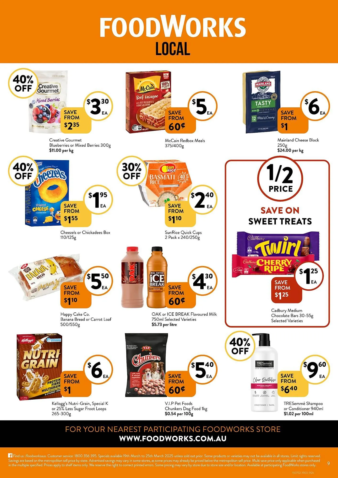 Foodworks catalogue - Catalogue valid from 19 March to 25 March 2025 - page 9