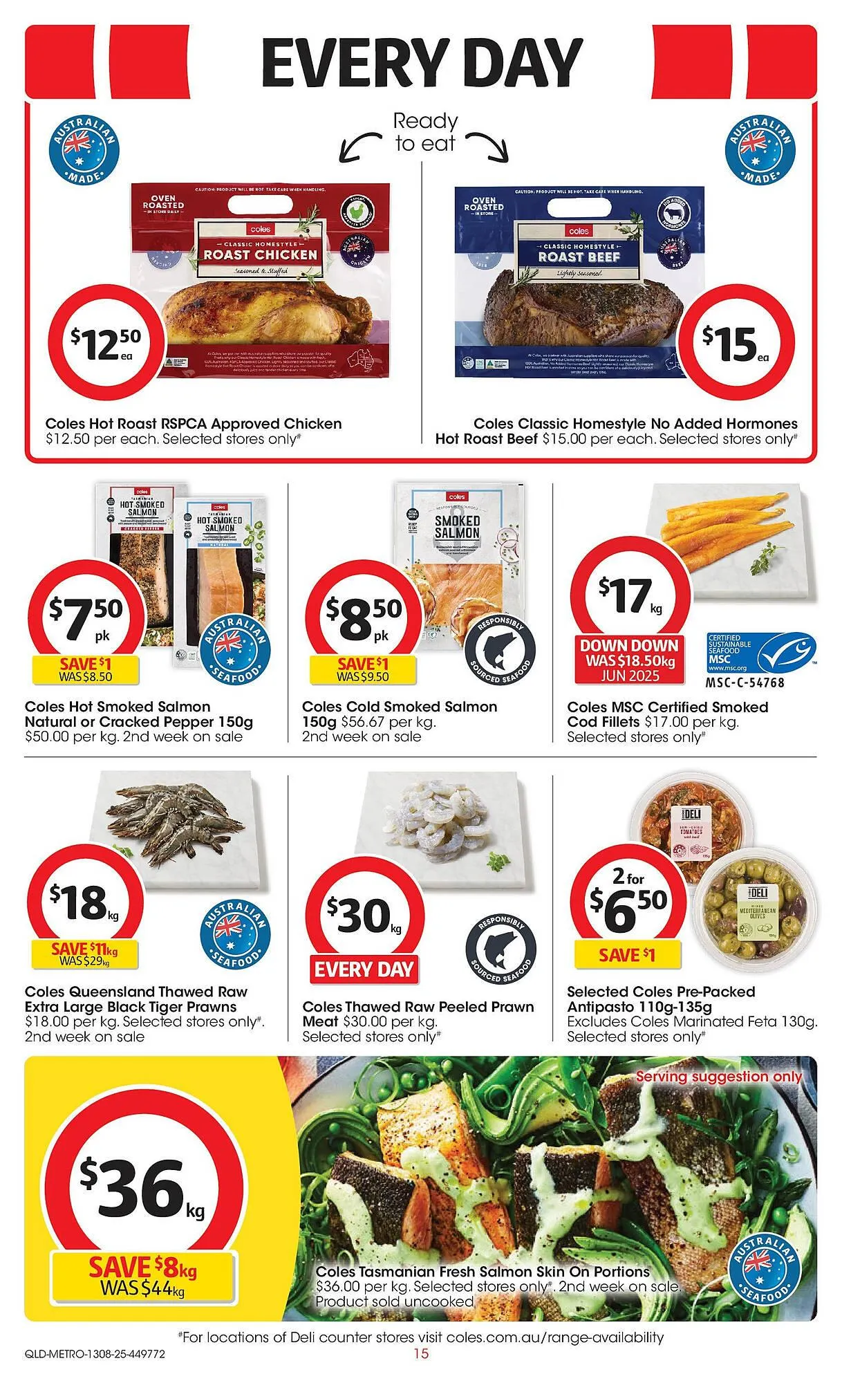 Coles catalogue - Catalogue valid from 12 August to 19 August 2025 - page 15