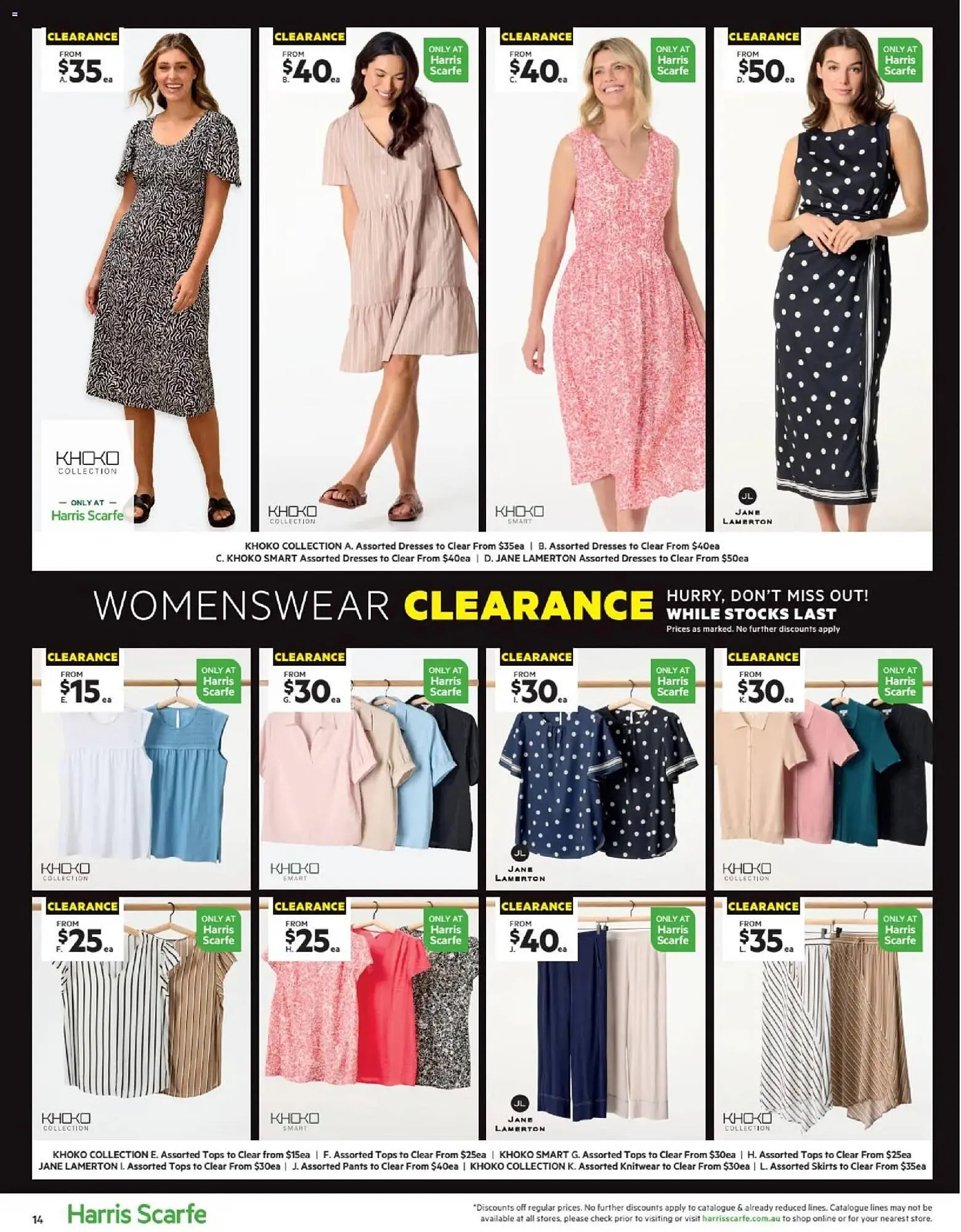 Harris Scarfe catalogue - Catalogue valid from 5 January to 27 January 2026 - page 14