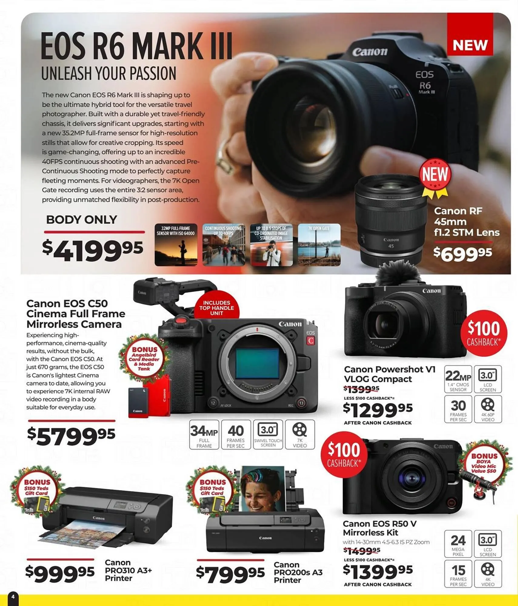 Teds Cameras catalogue - Catalogue valid from 4 December to 25 December 2025 - page 4