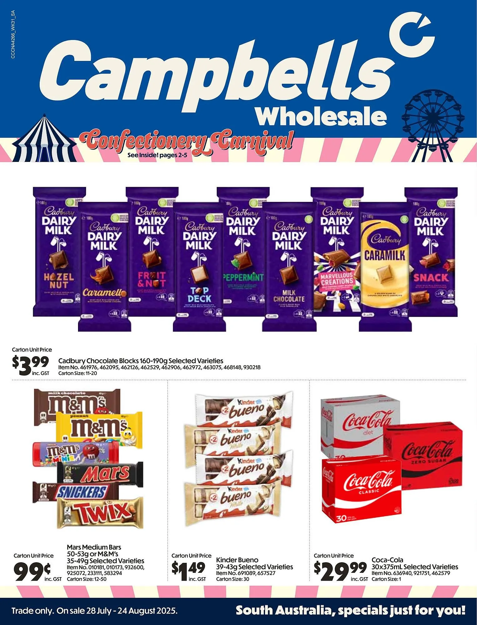 Campbells Wholesale catalogue - 1