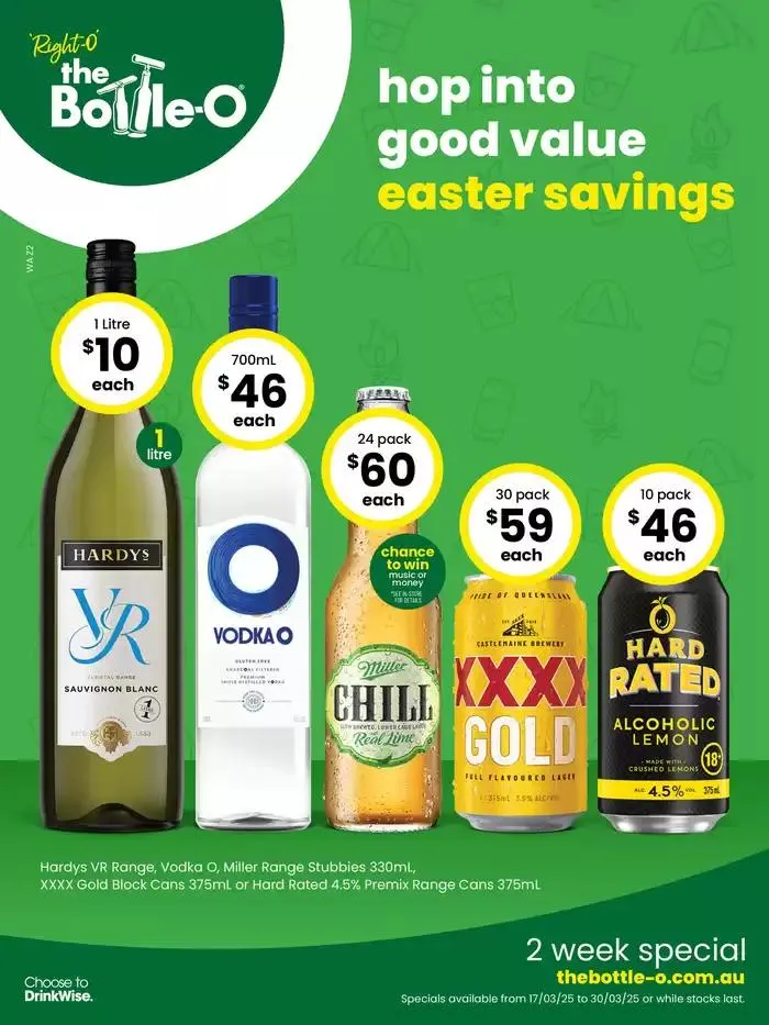 Hop into good value Easter Savings 17/03 - 1