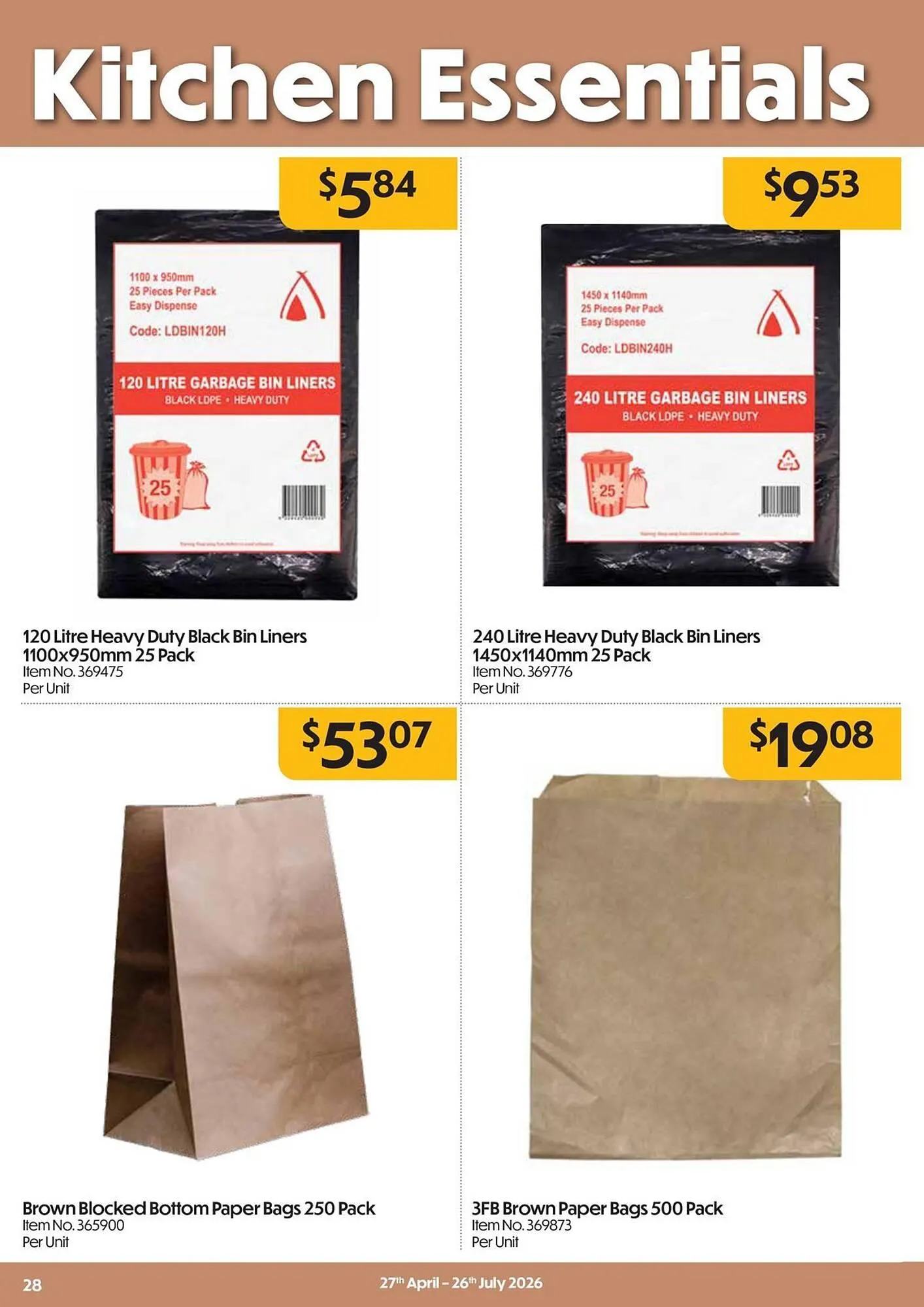 Campbells Wholesale catalogue - Catalogue valid from 27 April to 26 July 2026 - page 28