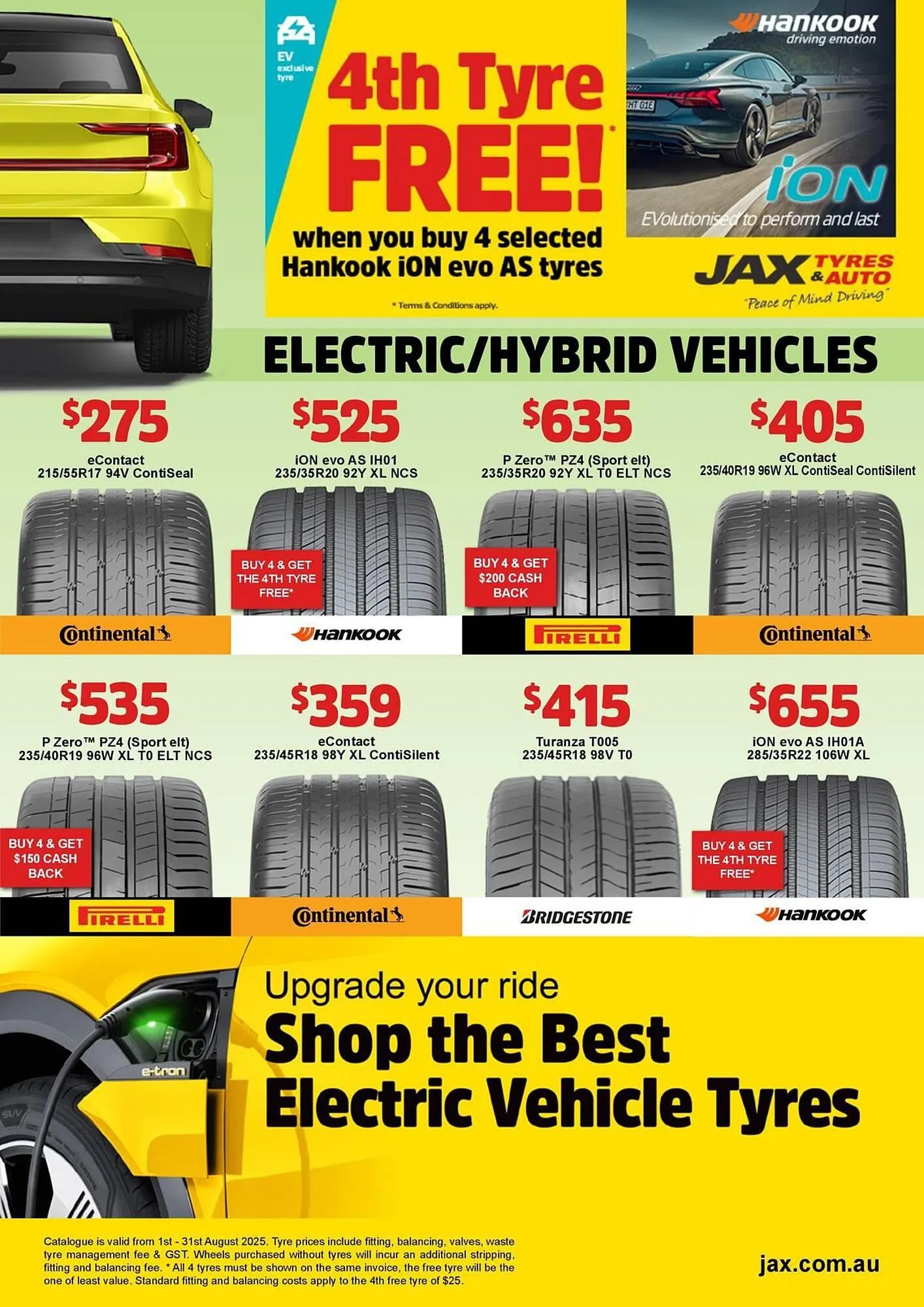Jax Tyres catalogue - Catalogue valid from 1 August to 31 August 2025 - page 8