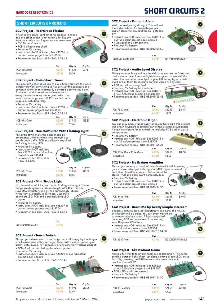 Celebrating 40 Years In Electronics - Catalogue valid from 4 March to 31 March 2025 - page 141