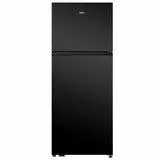 Haier 443L 300 Series Refrigerator Top Freezer Black HRF450TG