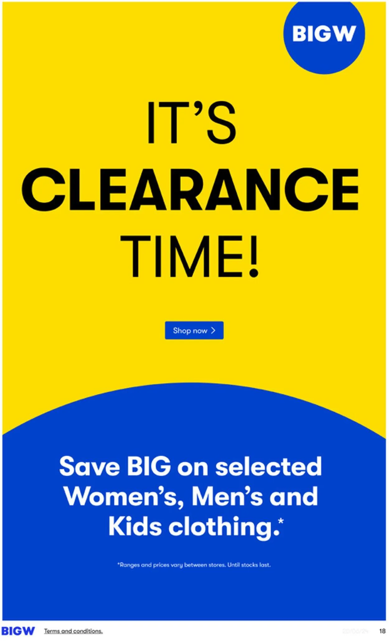 BIG W Current catalogue - Catalogue valid from 26 March to 9 April 2025 - page 18