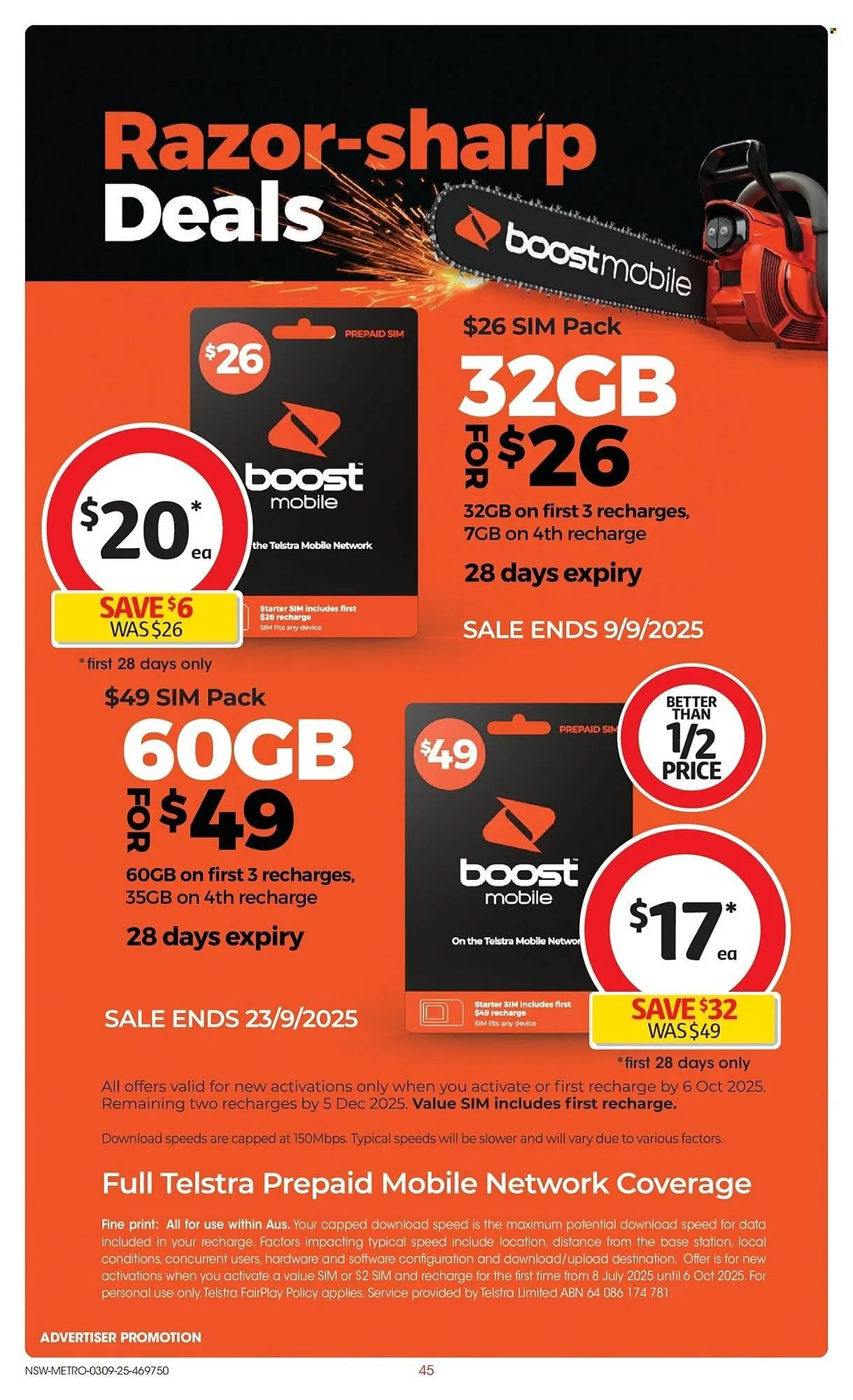 Coles catalogue - Catalogue valid from 3 September to 9 September 2025 - page 45