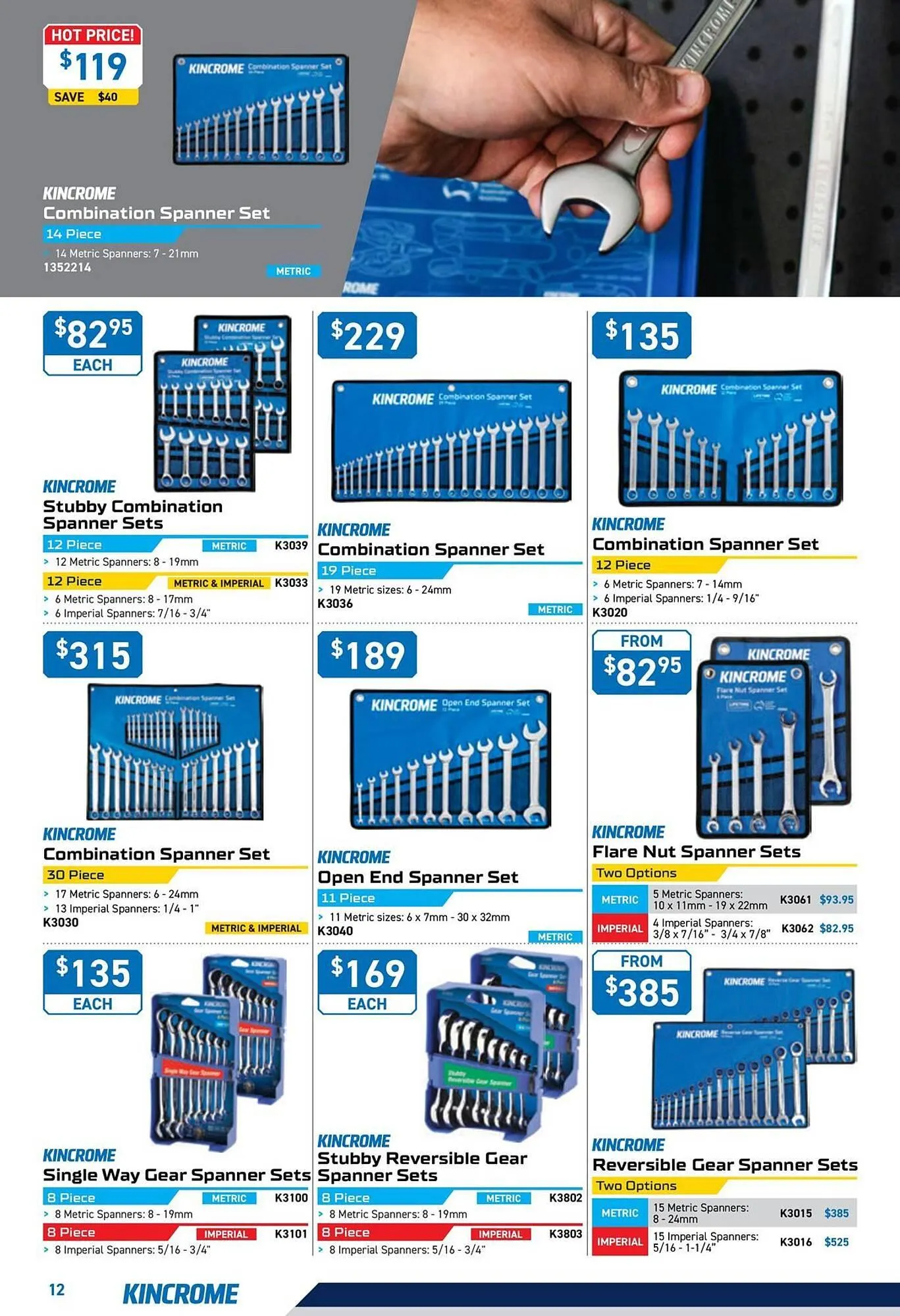 Kincrome catalogue - Catalogue valid from 12 June to 31 July 2025 - page 12