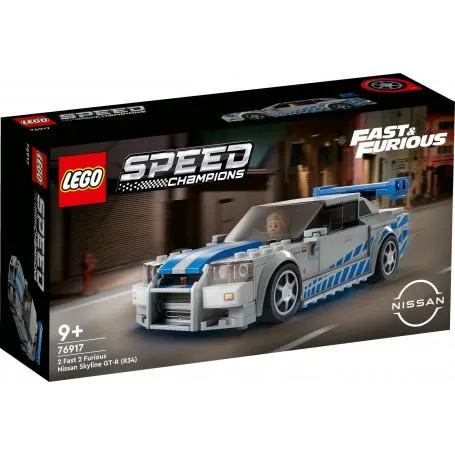 LEGO Speed Champions 2 Fast 2 Furious Nissan Skyline GT-R (R34) 76917