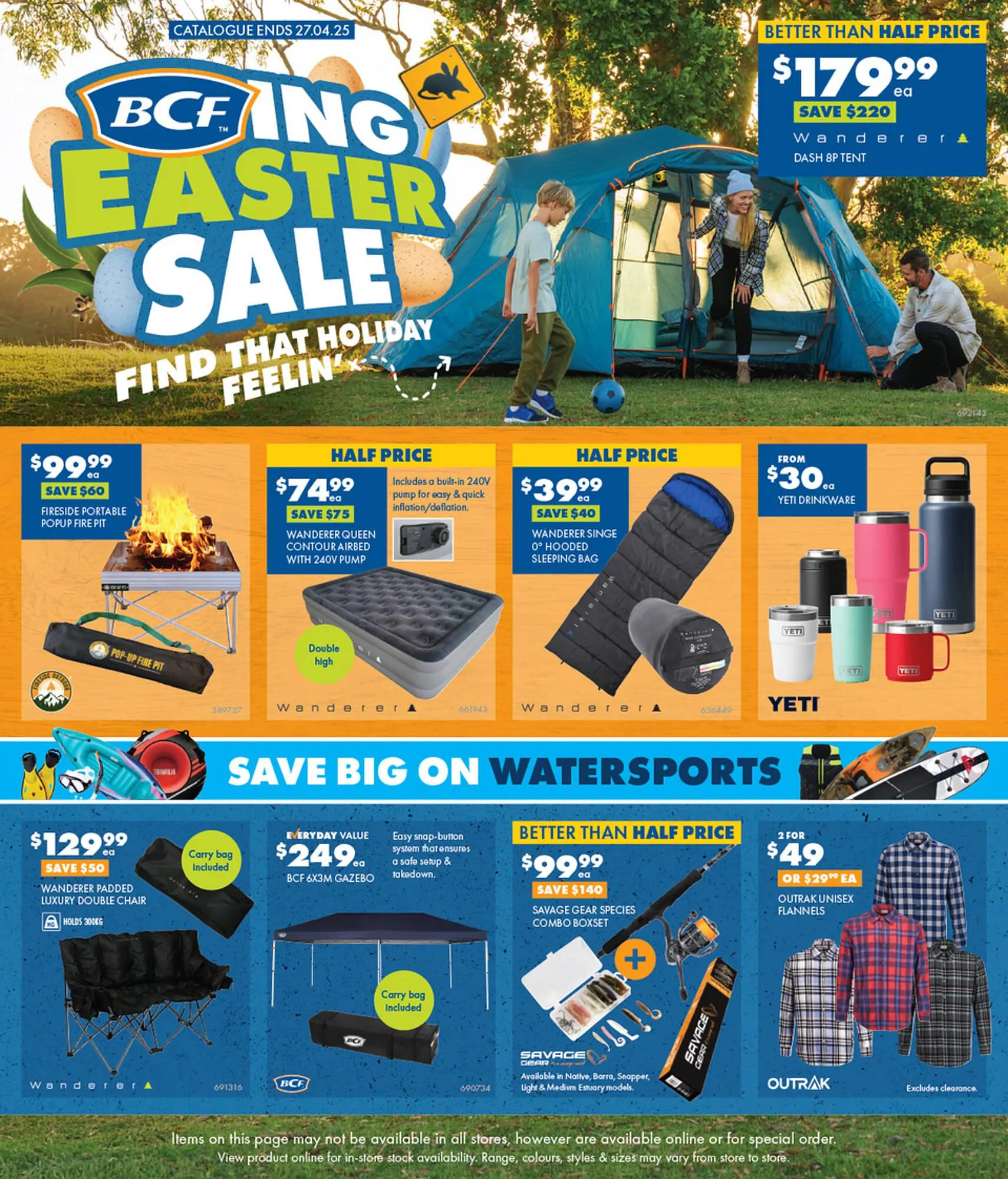 BCF catalogue - Catalogue valid from 1 April to 27 April 2025 - page 1