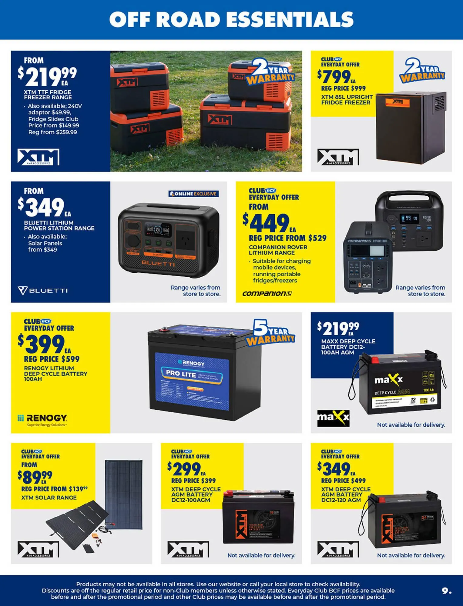 BCF catalogue - Catalogue valid from 17 March to 6 April 2026 - page 9