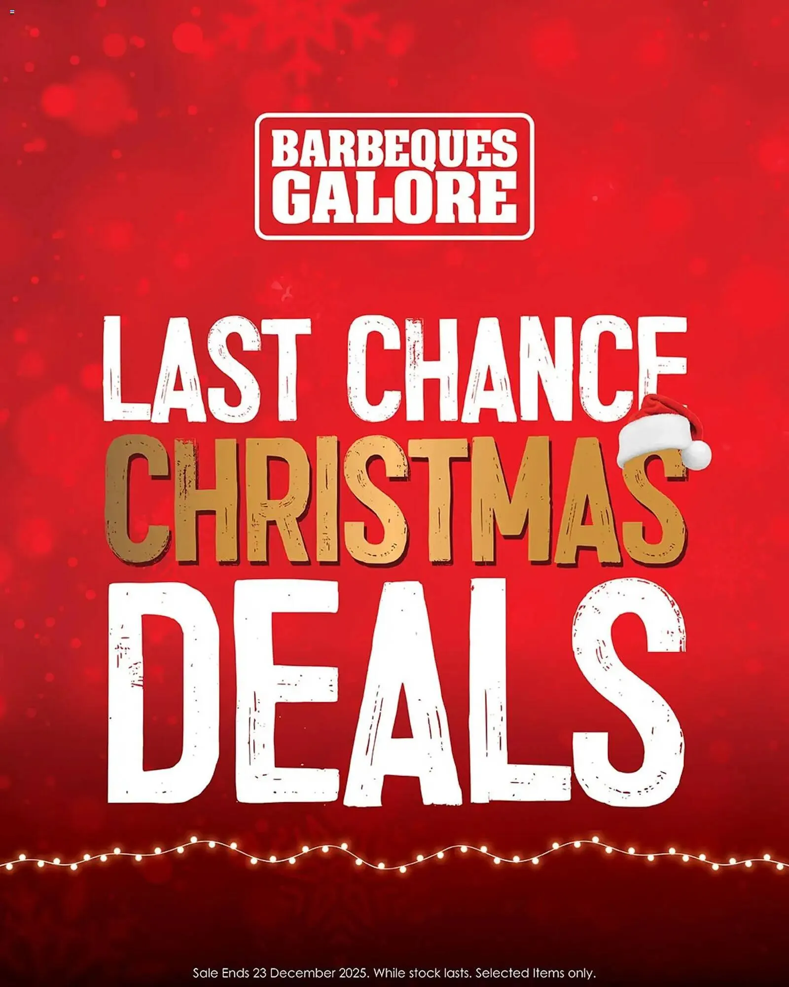Barbeques Galore catalogue - Catalogue valid from 4 December to 23 December 2025 - page 1