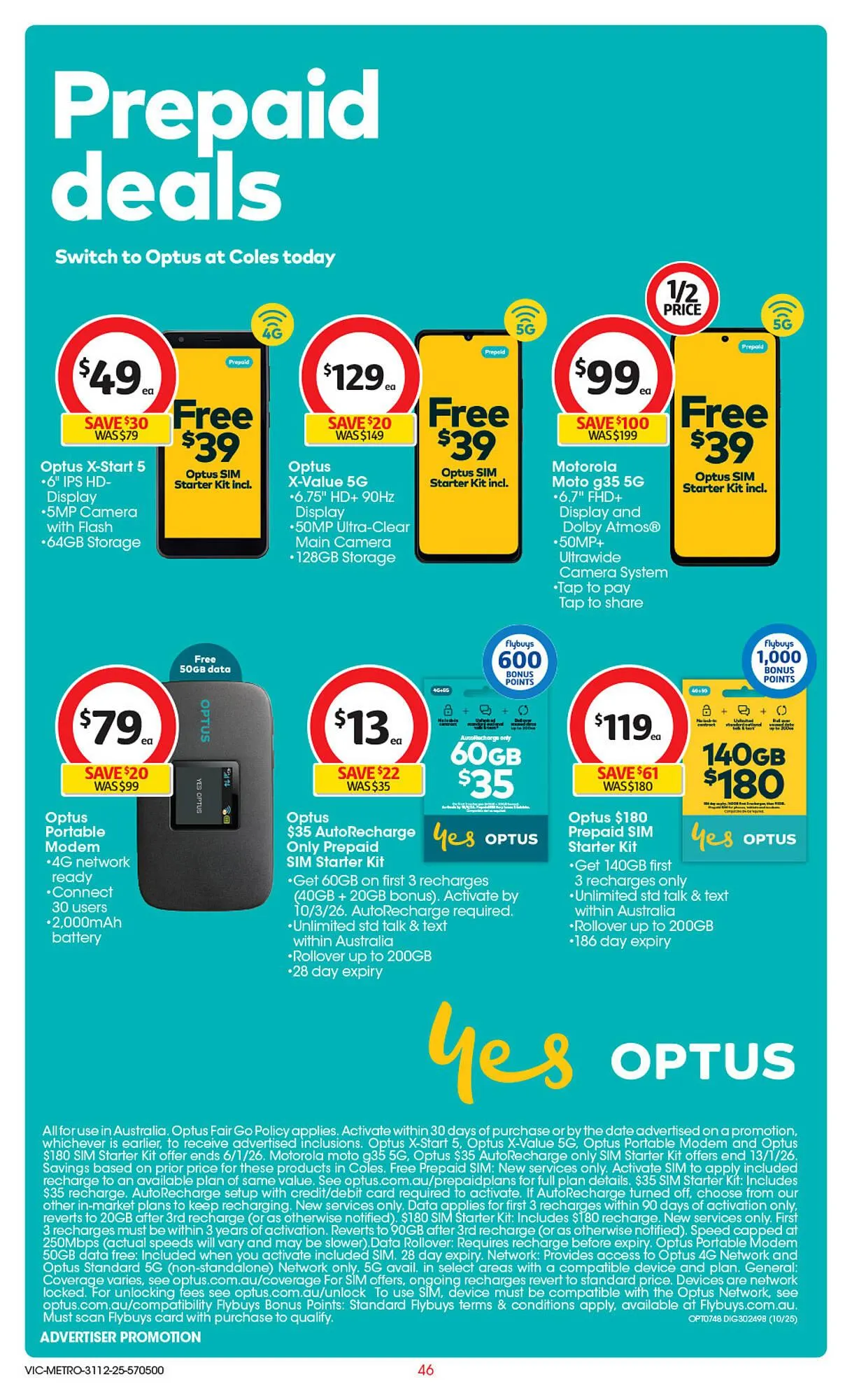 Coles catalogue - Catalogue valid from 31 December to 6 January 2026 - page 47