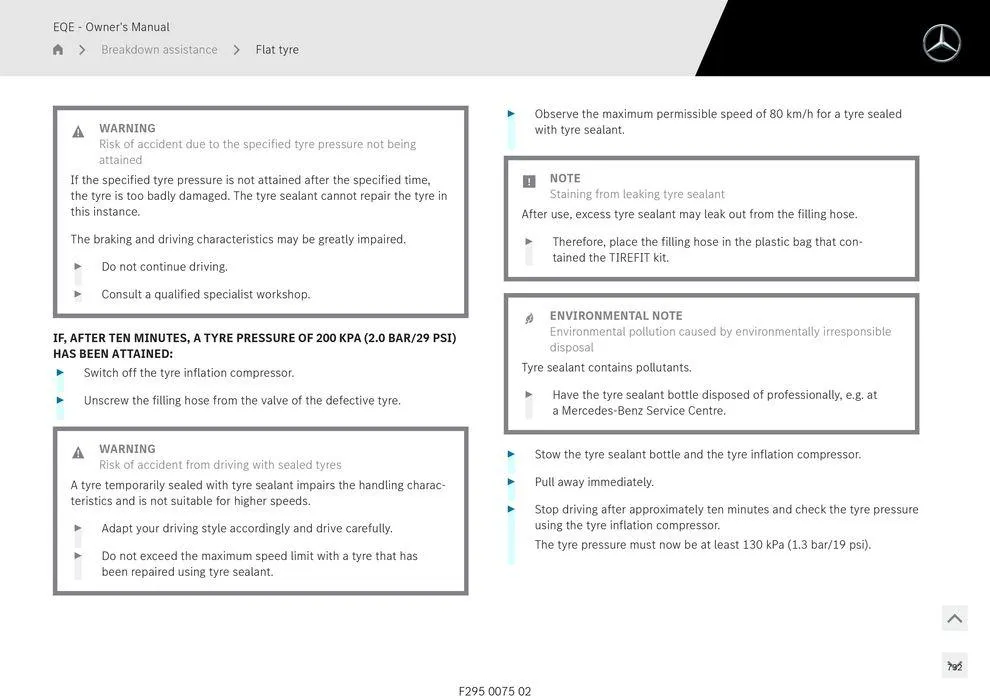 EQE Sedan - Catalogue valid from 11 September to 11 September 2025 - page 732