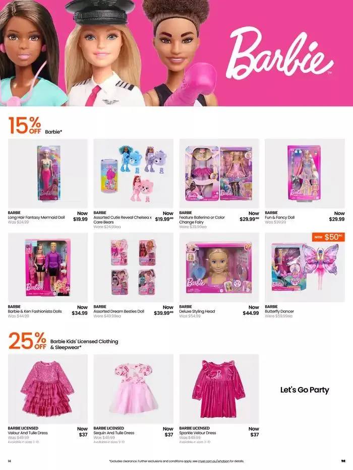 Myer Toy Sale - Catalogue valid from 8 April to 27 April 2025 - page 14