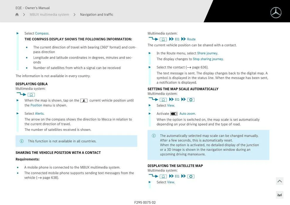 EQE Sedan - Catalogue valid from 11 September to 11 September 2025 - page 619