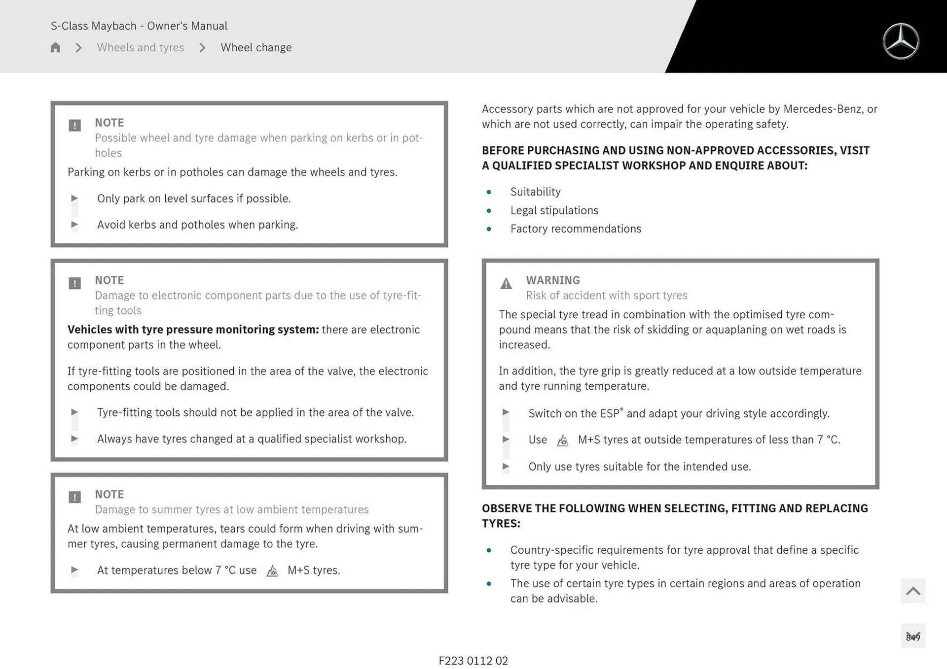 Mercedes-Benz catalogue - Catalogue valid from 1 May to 1 May 2026 - page 849