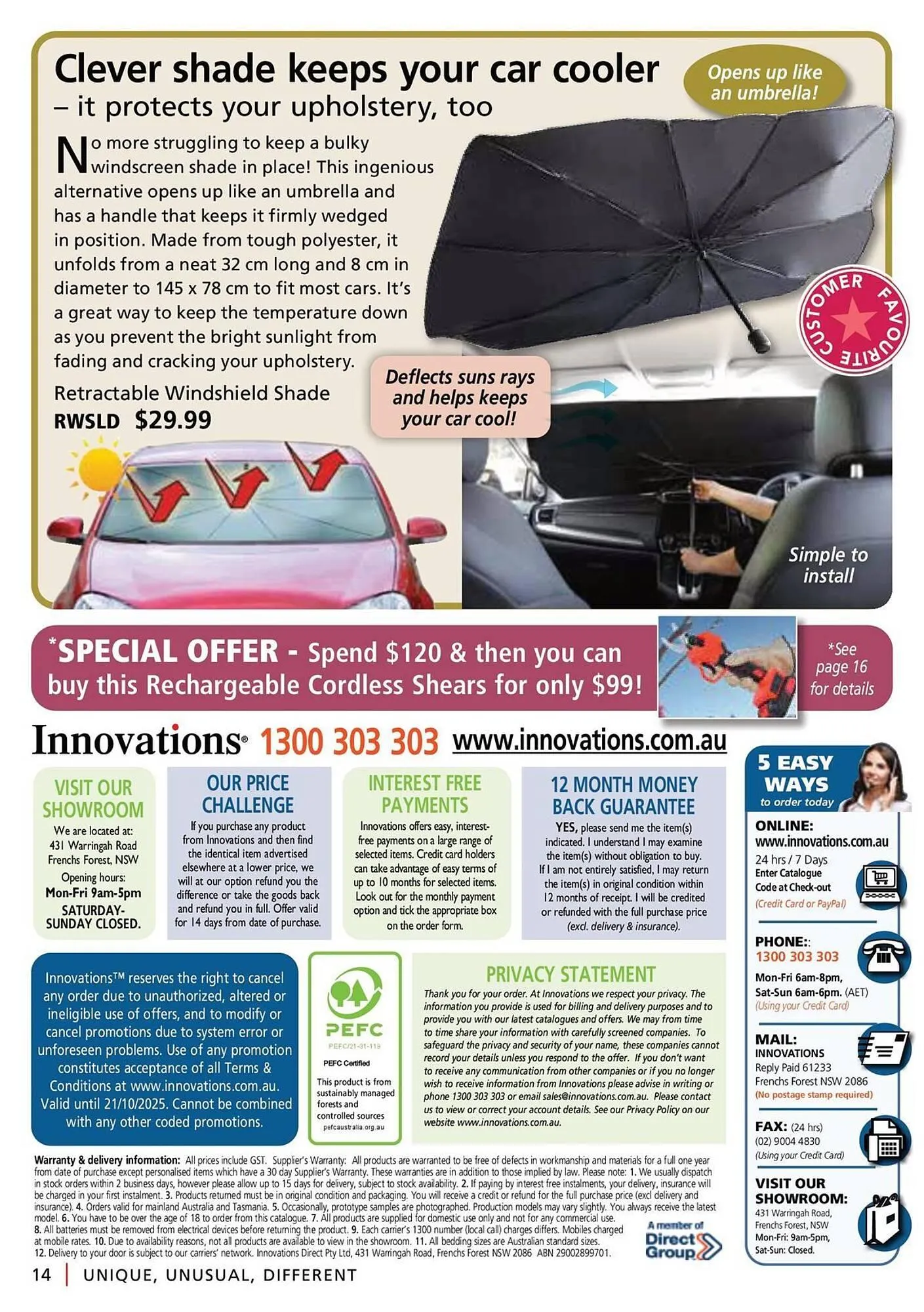 Innovations catalogue - Catalogue valid from 27 August to 21 October 2025 - page 14