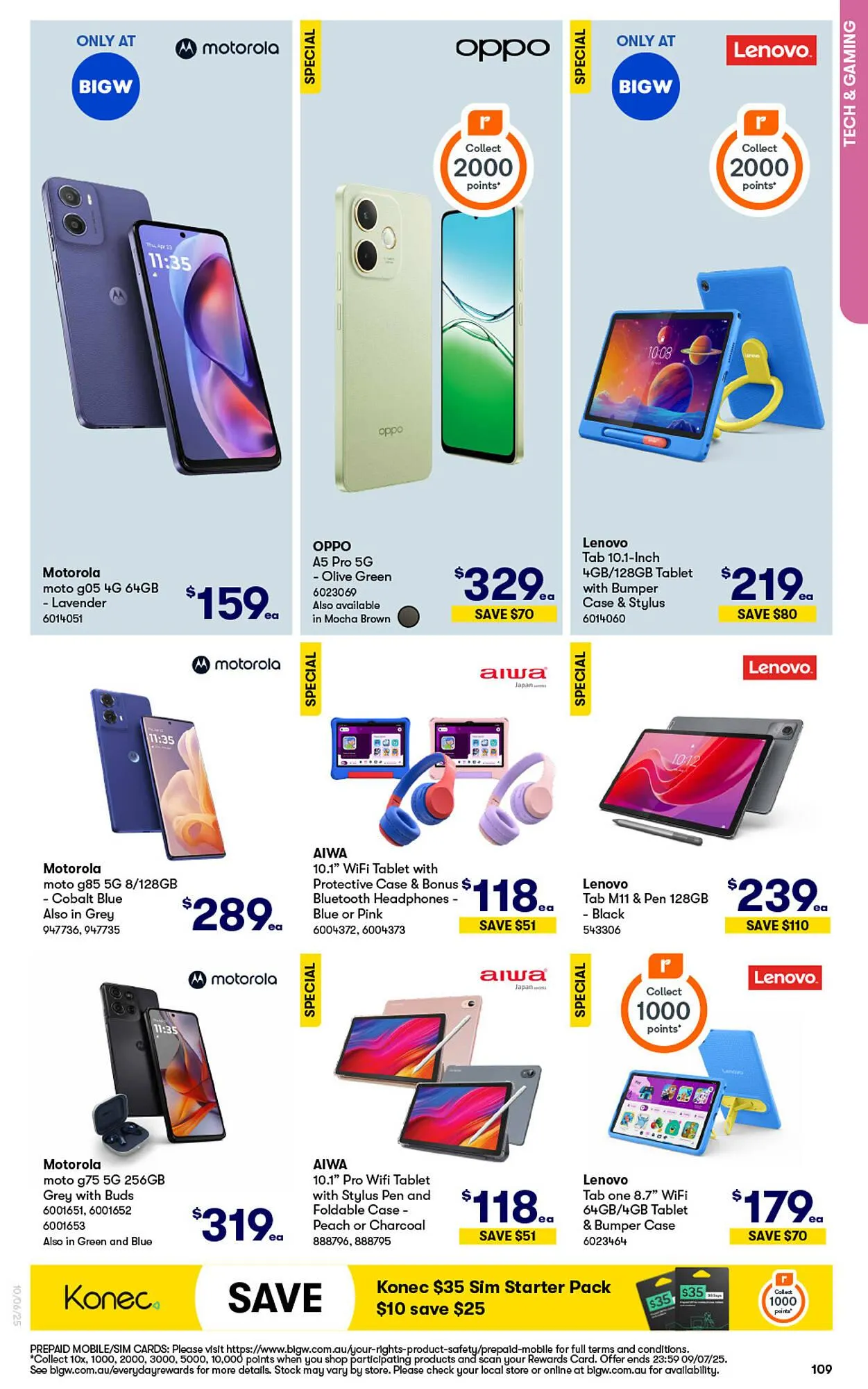 BIG W catalogue - Catalogue valid from 10 June to 9 July 2025 - page 109