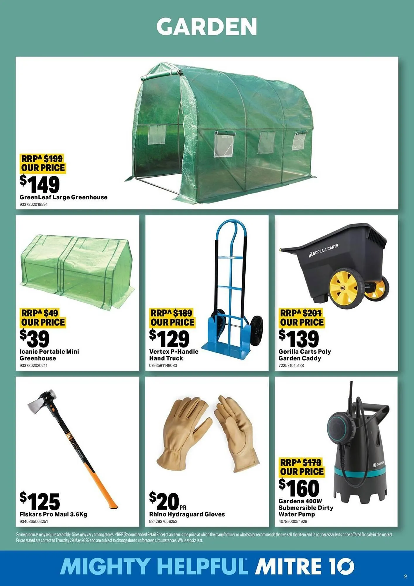 Mitre 10 catalogue - Catalogue valid from 9 July to 27 July 2025 - page 9