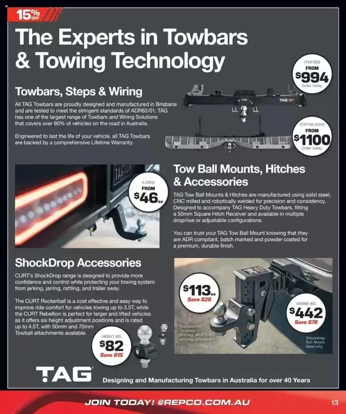 Get Towing & Get Goin' - Catalogue valid from 31 October to 17 November 2024 - page 13