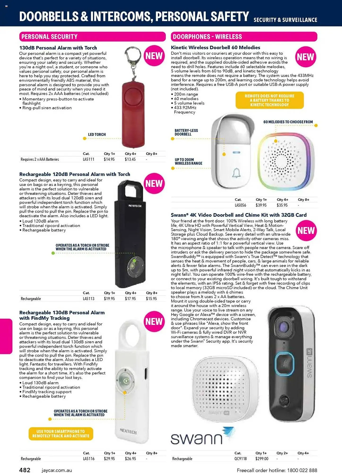 Jaycar Electronics catalogue - Catalogue valid from 8 July to 9 July 2026 - page 482
