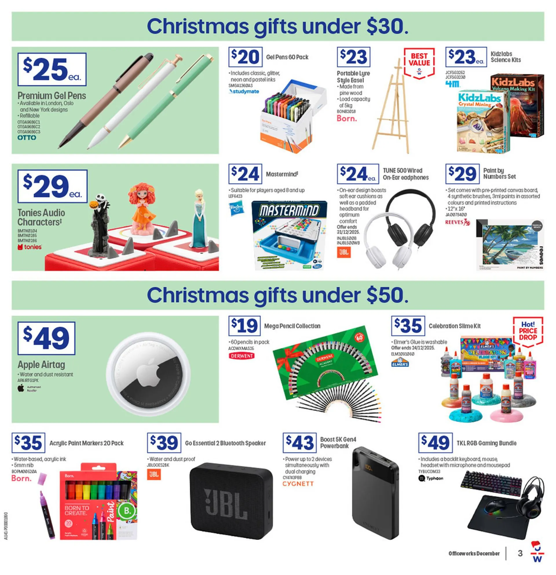 Officeworks catalogue - Catalogue valid from 4 December to 24 December 2025 - page 3