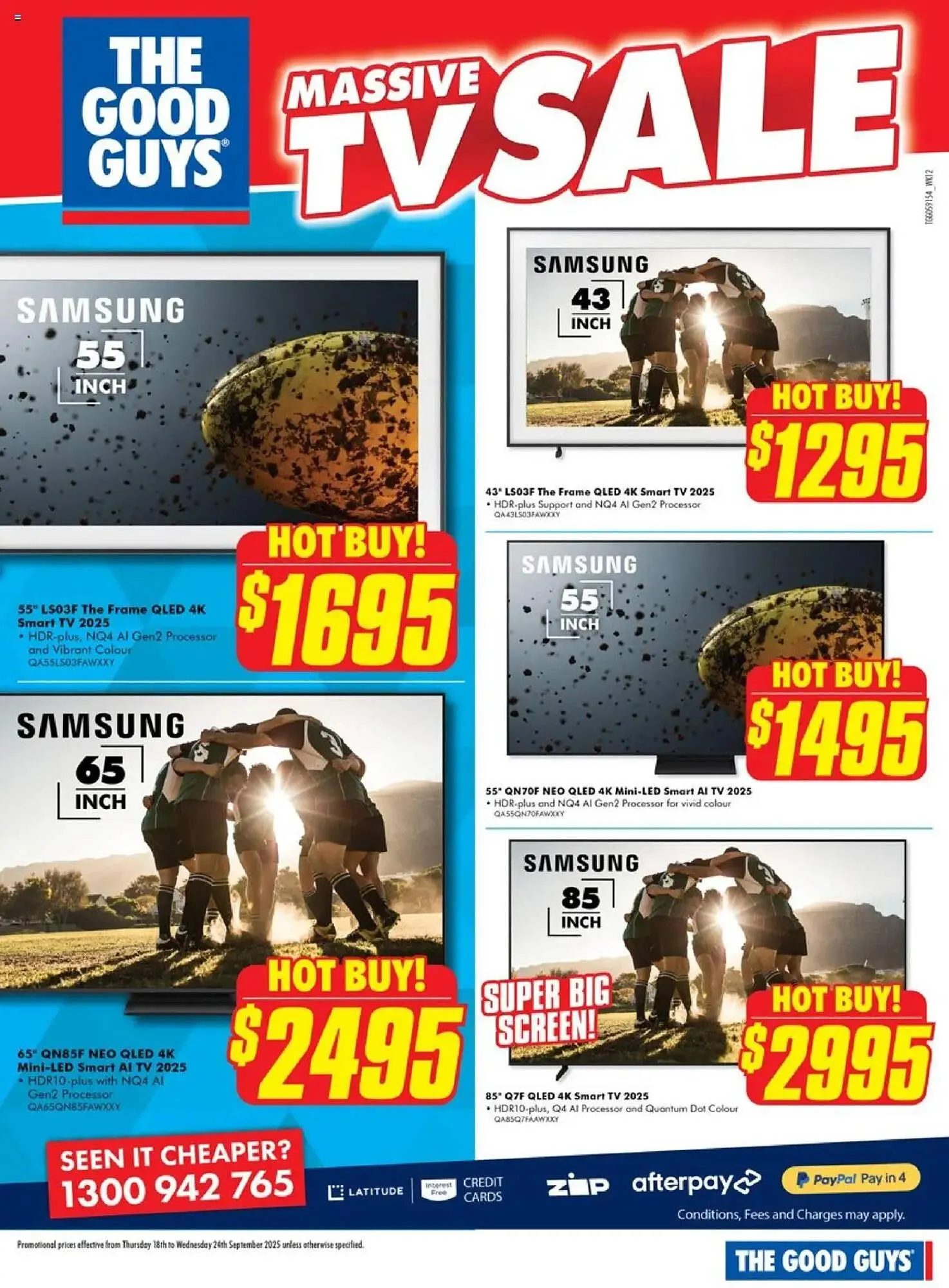 The Good Guys catalogue - Catalogue valid from 18 September to 24 September 2025 - page 3