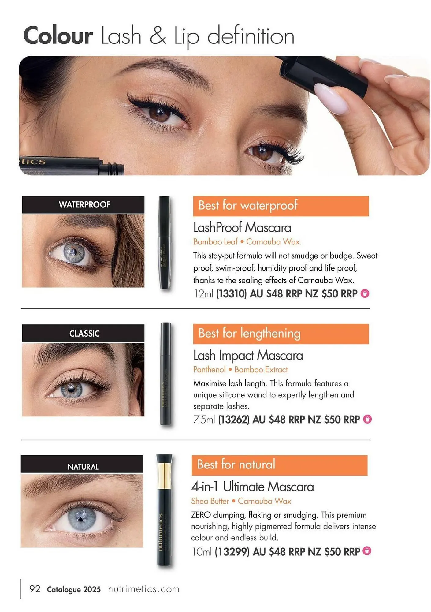Nutrimetics catalogue - Catalogue valid from 16 January to 31 December 2025 - page 92