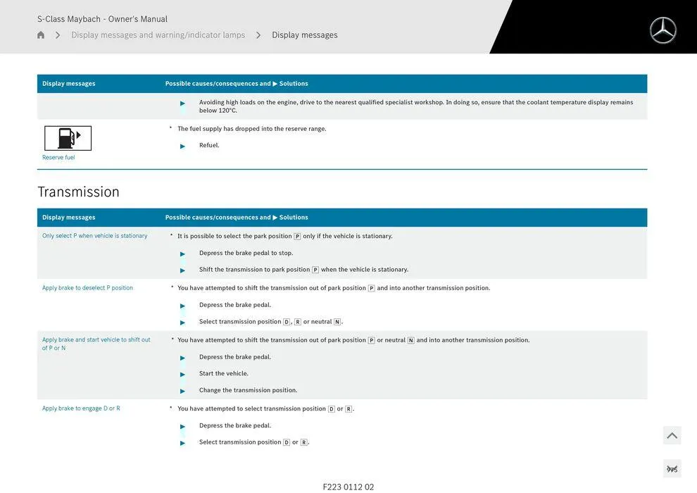 S - Class Maybach - Catalogue valid from 11 September to 11 September 2025 - page 975
