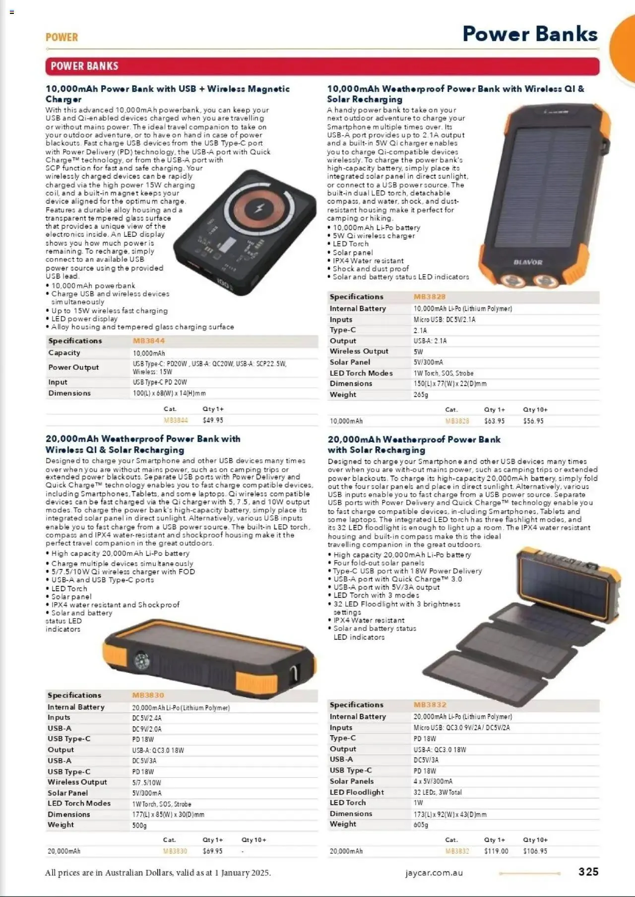 Jaycar Celebrating 40 Years in Electronics - Catalogue valid from 1 January to 29 August 2025 - page 261