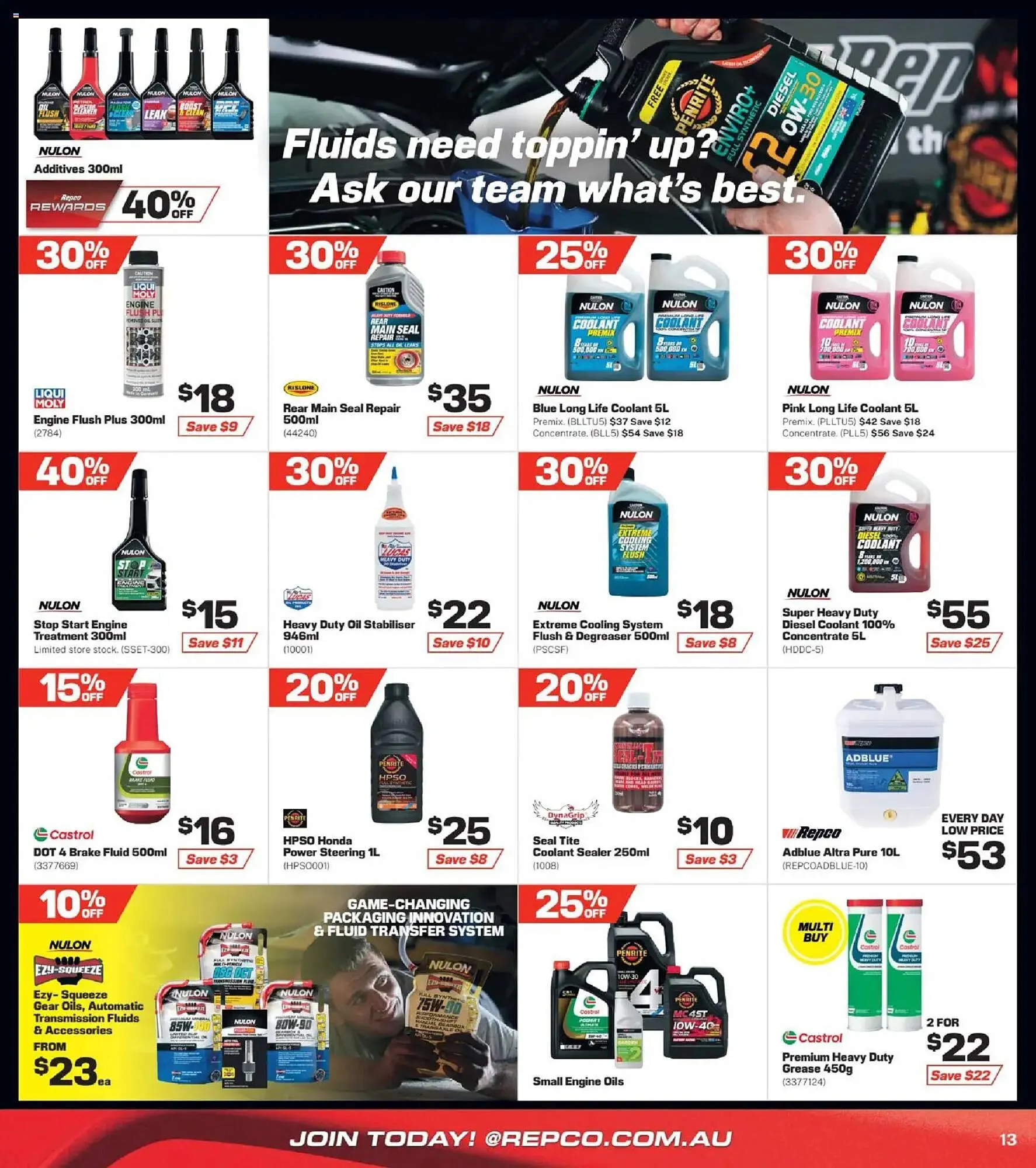 Repco catalogue - Catalogue valid from 19 March to 2 April 2026 - page 13