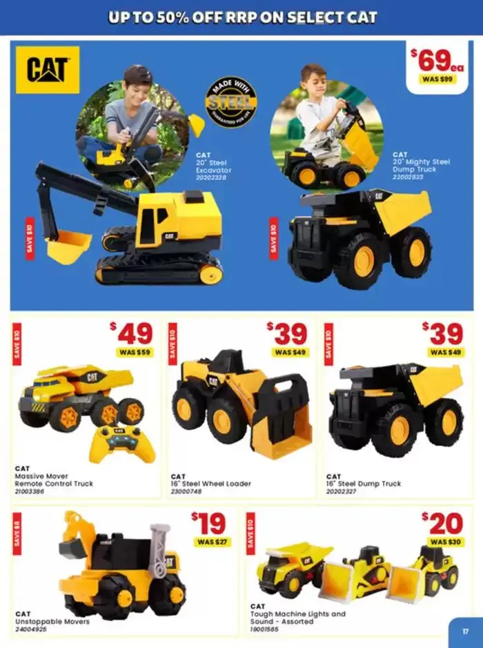 Unbeatable Toy Deals! - Catalogue valid from 4 March to 1 April 2025 - page 17