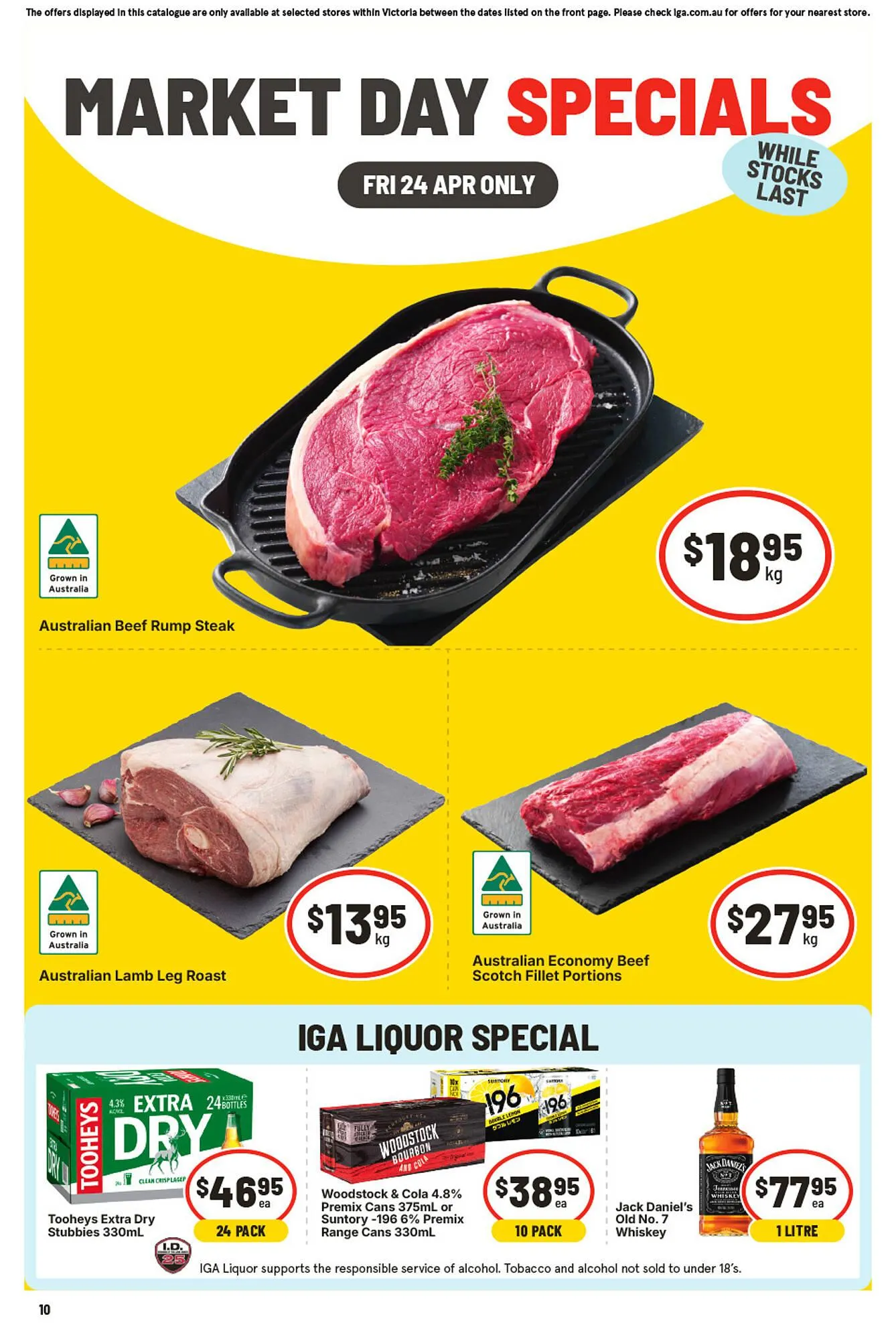IGA catalogue - Catalogue valid from 24 April to 24 April 2026 - page 1