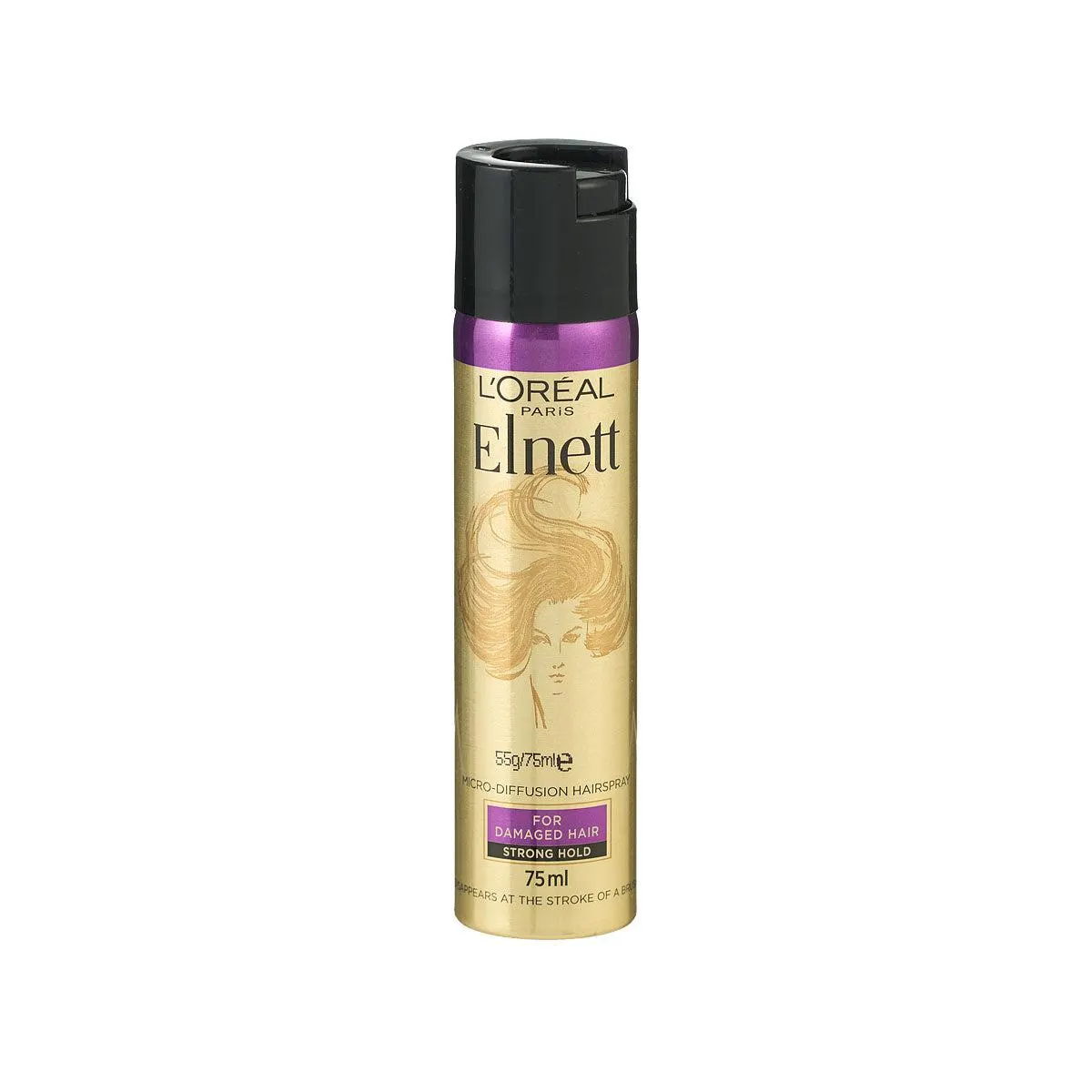L’Oréal Hairspray For Damaged Hair Strong Hold 75mL/55g