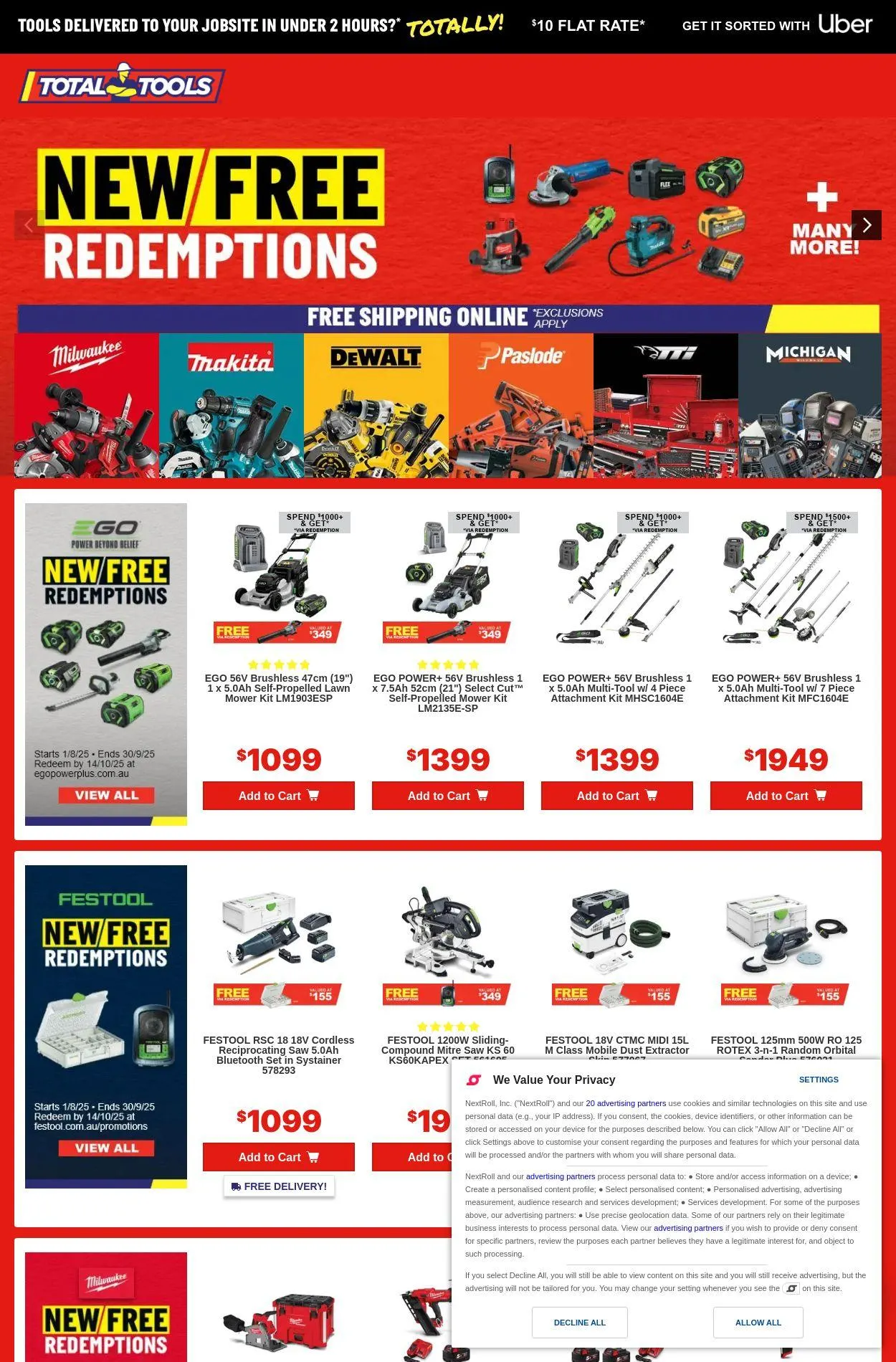 Total Tools Current catalogue - Catalogue valid from 4 August to 13 August 2025 - page 1