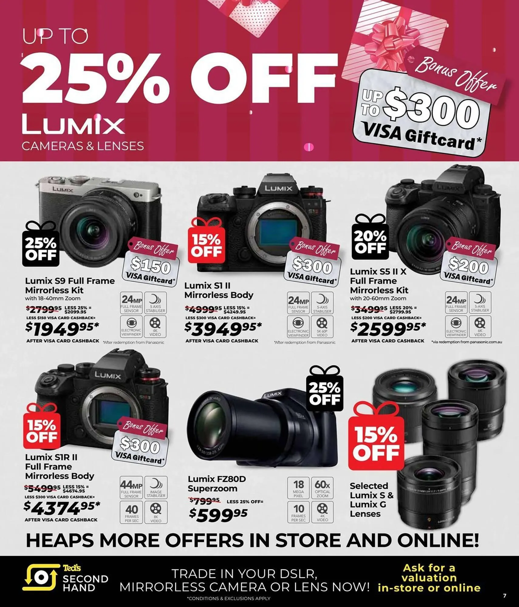 Teds Cameras catalogue - Catalogue valid from 24 December to 4 January 2026 - page 7