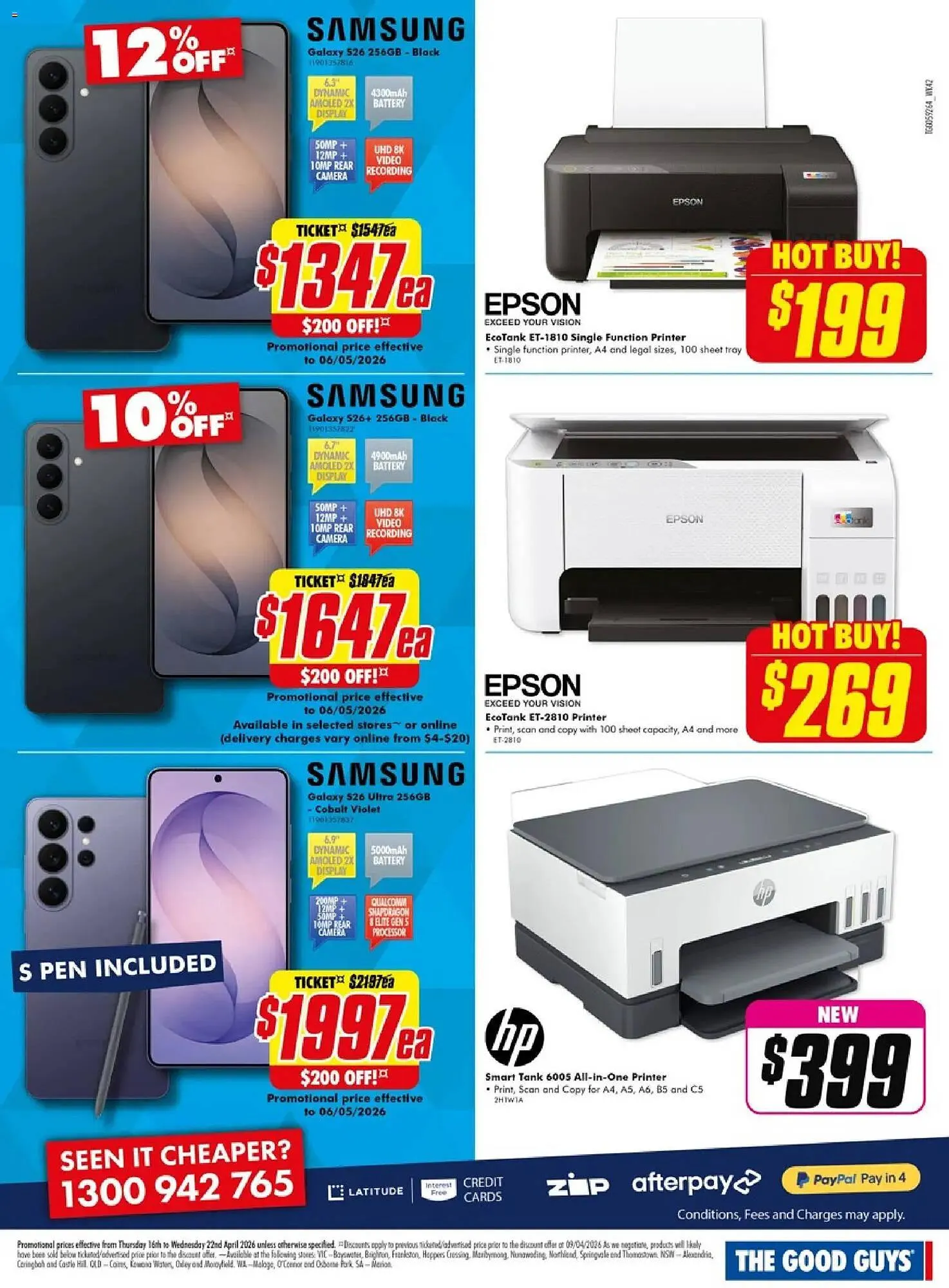 The Good Guys catalogue - Catalogue valid from 16 April to 22 April 2026 - page 7