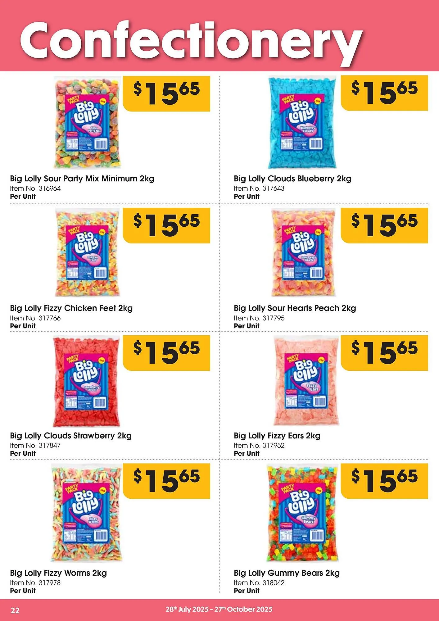 Campbells Wholesale catalogue - Catalogue valid from 28 July to 26 October 2025 - page 22