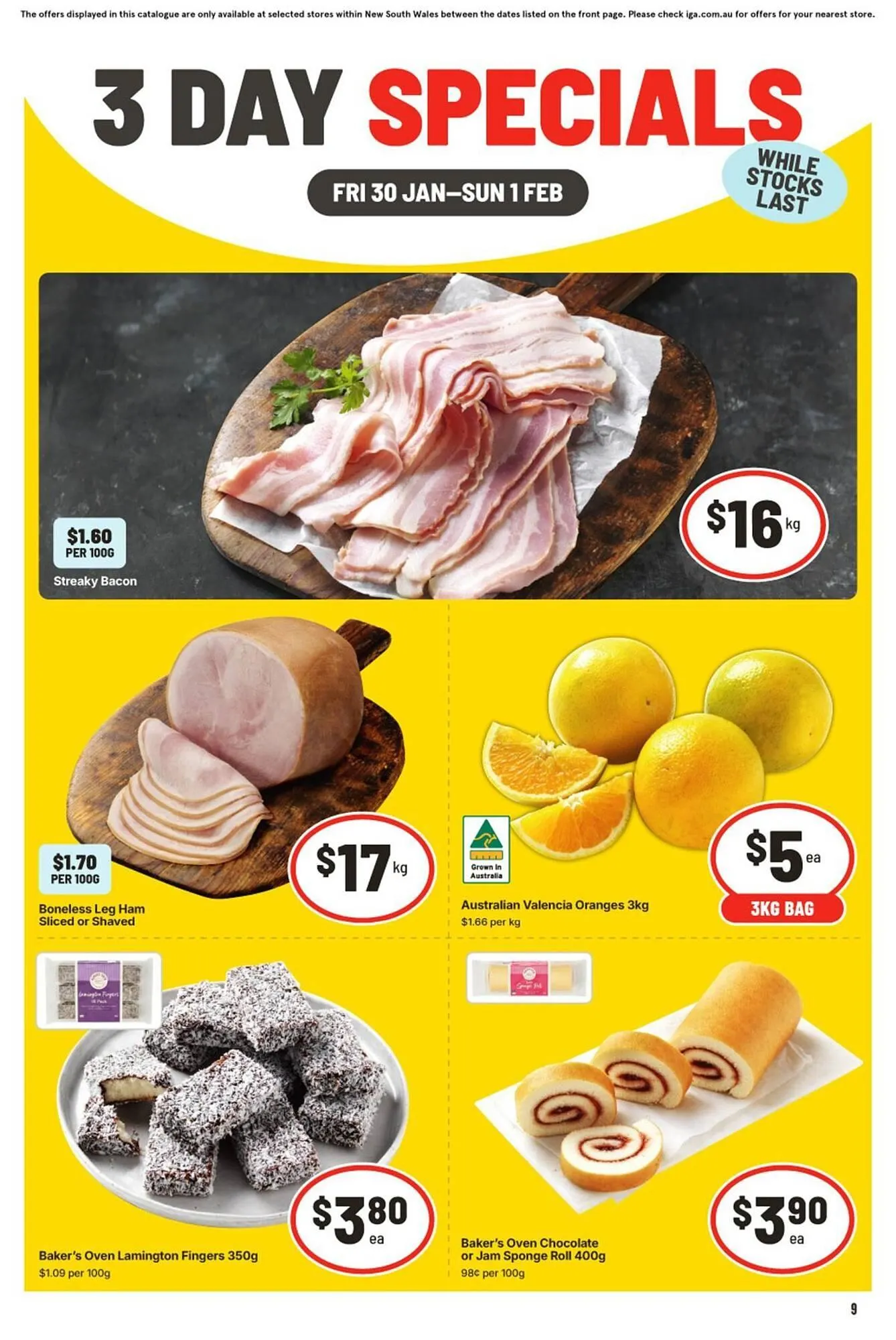 IGA catalogue - 1