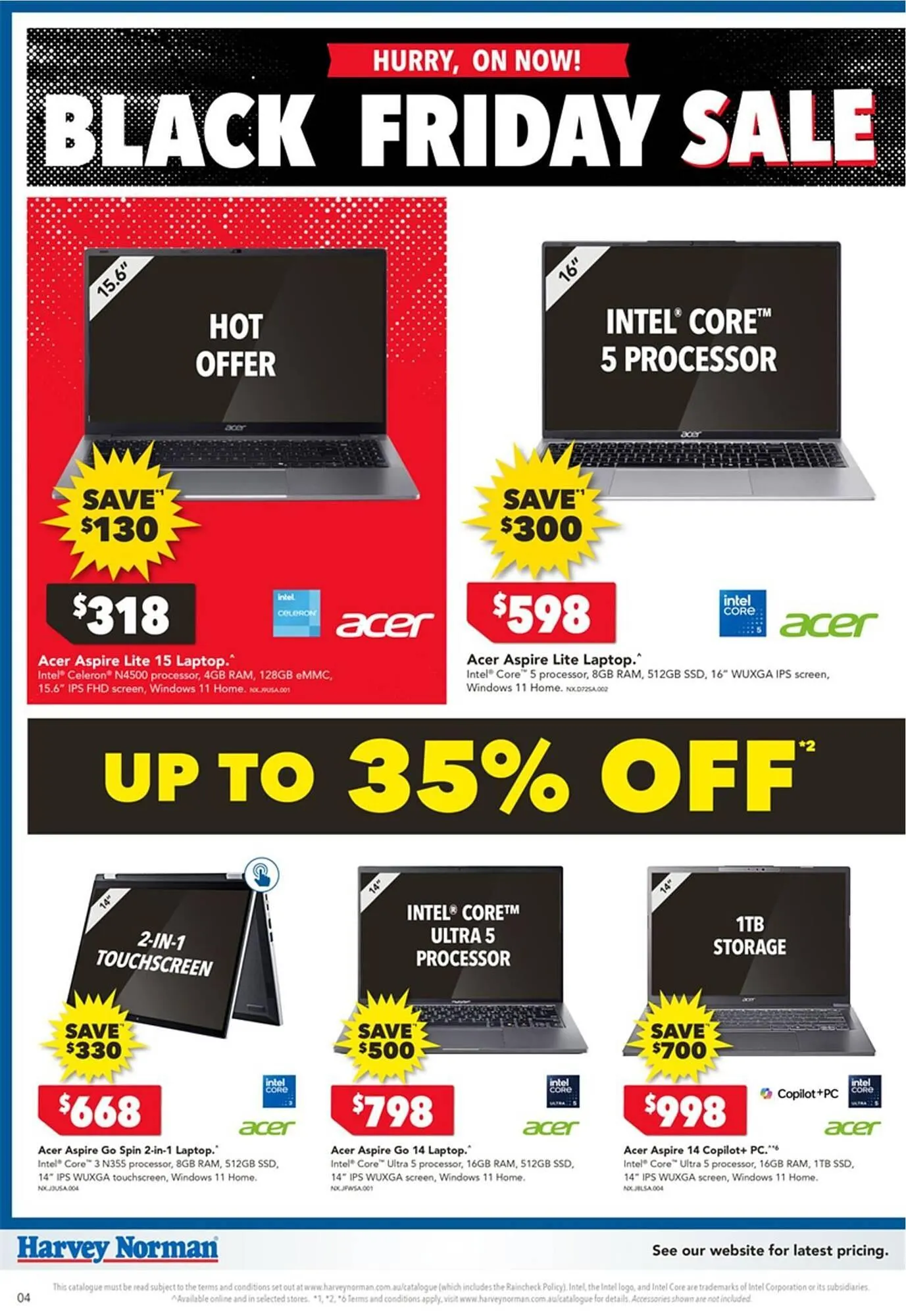 Harvey Norman catalogue - Catalogue valid from 20 November to 2 December 2025 - page 4