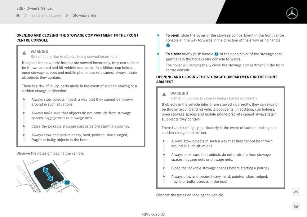 EQE Sedan - Catalogue valid from 11 September to 11 September 2025 - page 245