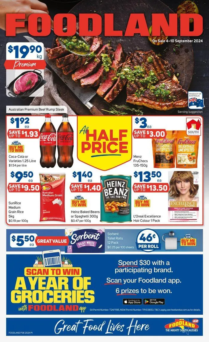 Weekly Specials - Catalogue valid from 4 September to 10 September 2024 - page 1