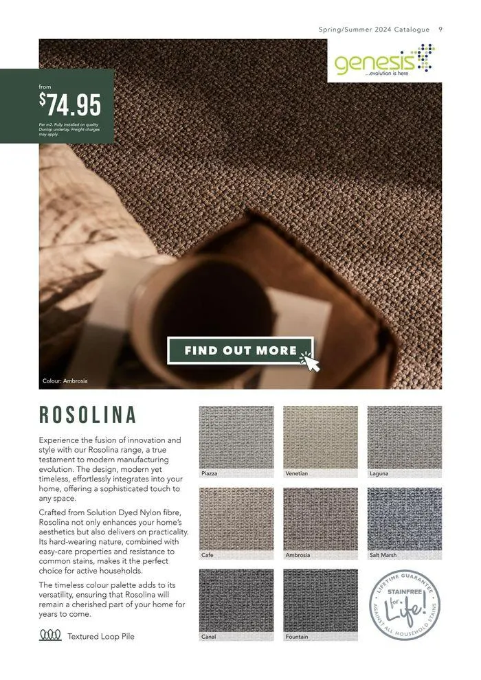 Spring/Summer 2024-25 - Catalogue valid from 3 September to 28 February 2025 - page 57