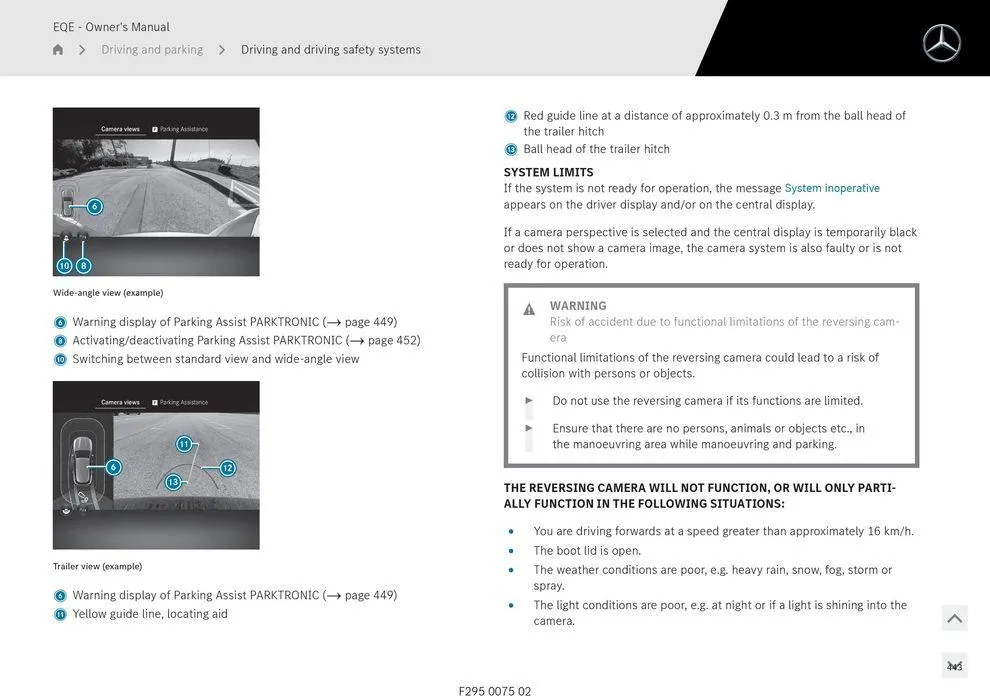 EQE Sedan - Catalogue valid from 11 September to 11 September 2025 - page 443