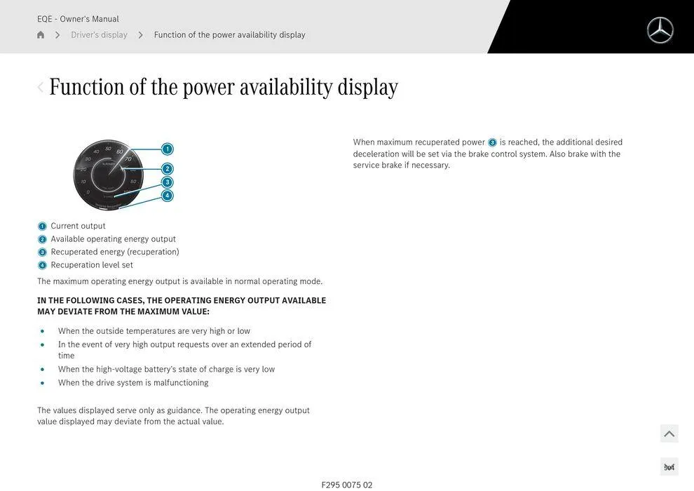 EQE Sedan - Catalogue valid from 11 September to 11 September 2025 - page 504